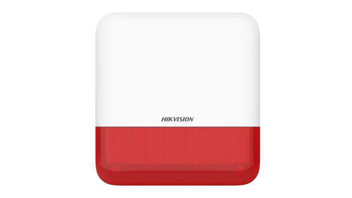 Хиквижн Беспроводной уличный оповещатель (красный индикатор) SirenOut (Red) (AXPro)